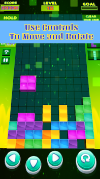 Tetra Block 3D Blitz Puzzle