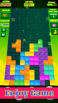Tetra Block 3D Blitz Puzzle