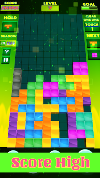 Tetra Block 3D Blitz Puzzle