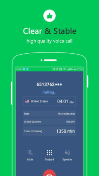 Wifi Call - High call quality