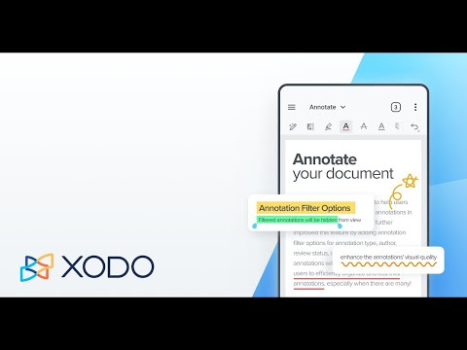 Скачать Xodo PDF Ридер и Редактор Работа для Андроид