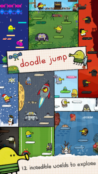 Скачать Doodle Jump Аркады для Андроид скриншот 2