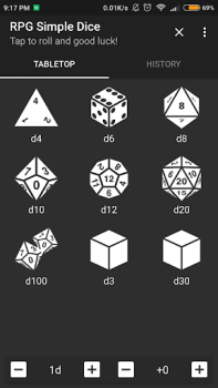 Скачать RPG Simple Dice Инструменты для Андроид