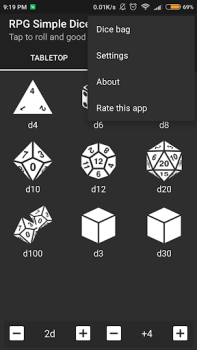 Скачать RPG Simple Dice Инструменты для Андроид скриншот 4