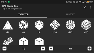 Скачать RPG Simple Dice Инструменты для Андроид скриншот 5