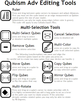 Скачать Qubism 3D modeling Работа для Андроид скриншот 5