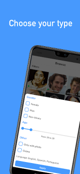 Скачать HustChat анонимный чат с фото Знакомства для Андроид скриншот 7