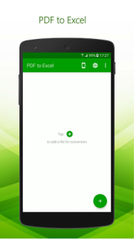 Скачать PDF to Excel - PDF File Conver Работа для Андроид