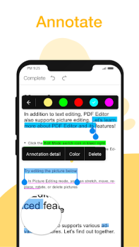 Скачать PDF Reader Pro: Edit PDF Работа для Андроид скриншот 3