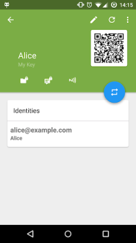Скачать OpenKeychain: Easy PGP Связь для Андроид скриншот 4