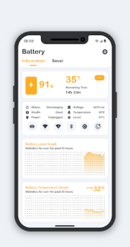 Скачать Battery Monitor Инструменты для Андроид скриншот 7