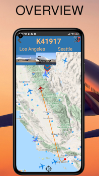 Скачать Air Traffic - flight tracker Карты и навигация для Андроид скриншот 2