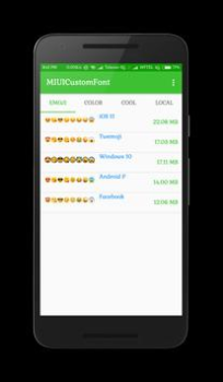 Скачать Custom Font Installer For MIUI Инструменты для Андроид скриншот 2
