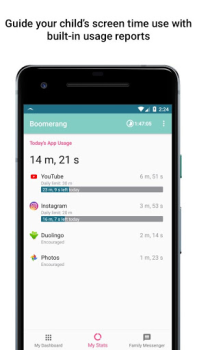 Скачать Boomerang Parental Control Материнство и детство для Андроид скриншот 2