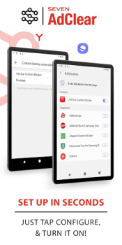Скачать Блокировщик контента AdClear Инструменты для Андроид скриншот 4