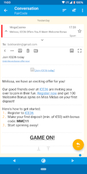 Скачать FairEmail, privacy aware email Связь для Андроид скриншот 4