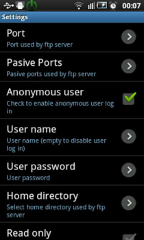 Скачать Ftp Сервер Инструменты для Андроид скриншот 3