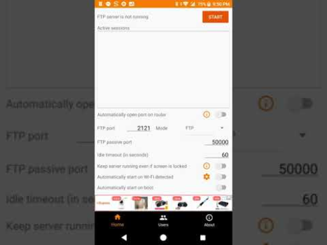 Скачать FTP Server Инструменты для Андроид скриншот 6