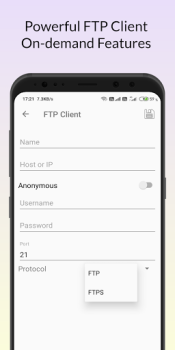 Скачать FTP Tool - Fast FTP Server Инструменты для Андроид скриншот 3