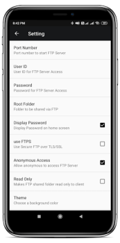 Скачать FTP Server Инструменты для Андроид скриншот 7