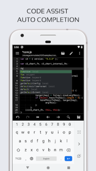 Скачать Code Editor Работа для Андроид скриншот 2