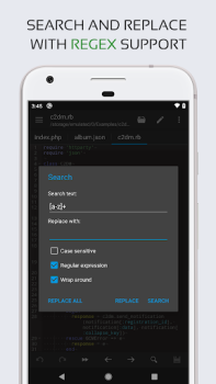 Скачать Code Editor Работа для Андроид скриншот 4