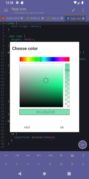 Скачать Acode - code editor | FOSS Работа для Андроид скриншот 2