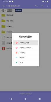 Скачать Acode - code editor | FOSS Работа для Андроид скриншот 5