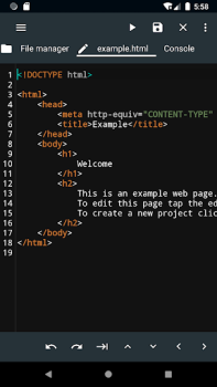 WebCode - html, css, js ide