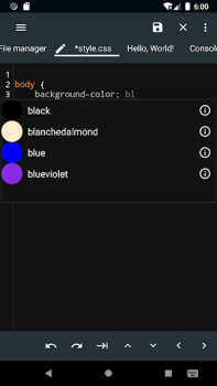 WebCode - html, css, js ide