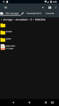 WebCode - html, css, js ide