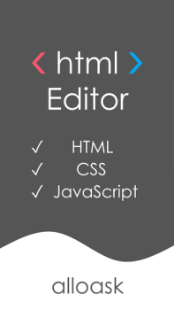 HTML Editor - HTML, CSS & JS