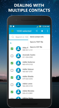 Скачать Simple contacts Инструменты для Андроид скриншот 6