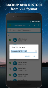 Скачать Simple contacts Инструменты для Андроид скриншот 7