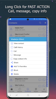 Скачать Phone Dialer - Contacts and Ca Инструменты для Андроид скриншот 5