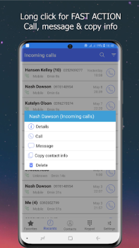 Скачать Phone Dialer - Contacts and Ca Инструменты для Андроид скриншот 6