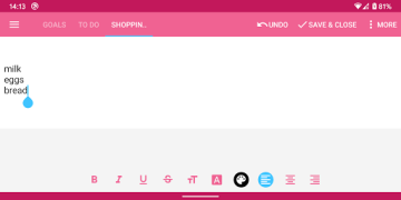 Скачать Text Editor Работа для Андроид скриншот 2