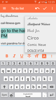 Скачать Text Editor Работа для Андроид скриншот 5
