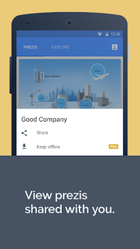 Скачать Prezi Viewer Работа для Андроид скриншот 3