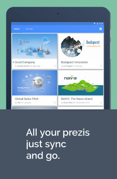 Скачать Prezi Viewer Работа для Андроид скриншот 6