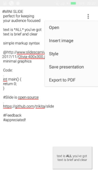 Скачать Mini Slide Работа для Андроид скриншот 2