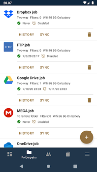 Скачать FolderSync Связь для Андроид скриншот 4