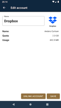 Скачать FolderSync Связь для Андроид скриншот 5