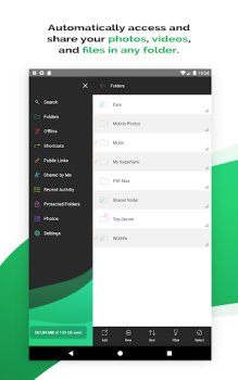 Скачать SugarSync Работа для Андроид скриншот 5
