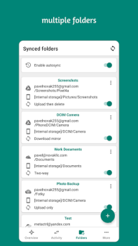 Скачать Autosync - File Sync & Backup Работа для Андроид скриншот 6