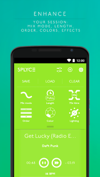Скачать Splyce music player & automix Музыка и аудио для Андроид скриншот 3