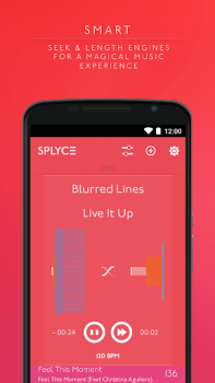 Скачать Splyce music player & automix Музыка и аудио для Андроид скриншот 4