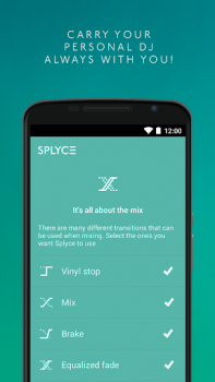 Скачать Splyce music player & automix Музыка и аудио для Андроид скриншот 7