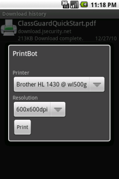 Скачать PrintBot Работа для Андроид скриншот 4
