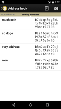 Скачать Dogecoin Wallet Финансы для Андроид скриншот 2